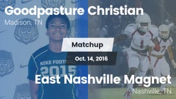 Matchup: Goodpasture vs. East Nashville Magnet 2016