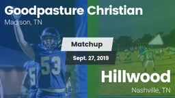 Matchup: Goodpasture vs. Hillwood  2019