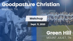 Matchup: Goodpasture vs. Green Hill  2020