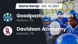 Recap: Goodpasture Christian  vs. Davidson Academy  2021