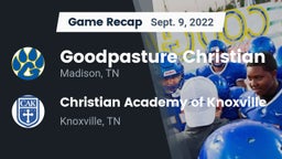 Recap: Goodpasture Christian  vs. Christian Academy of Knoxville 2022