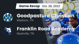 Recap: Goodpasture Christian  vs. Franklin Road Academy 2022
