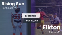 Matchup: Rising Sun High vs. Elkton  2016