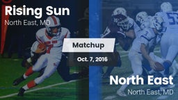 Matchup: Rising Sun High vs. North East  2016