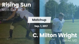 Matchup: Rising Sun High vs. C. Milton Wright  2017