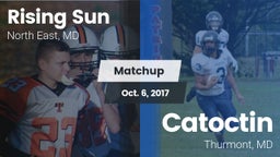 Matchup: Rising Sun High vs. Catoctin  2017