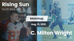 Matchup: Rising Sun High vs. C. Milton Wright  2018