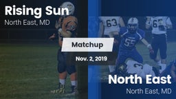 Matchup: Rising Sun High vs. North East  2019