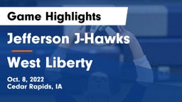 Jefferson  J-Hawks vs West Liberty  Game Highlights - Oct. 8, 2022
