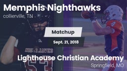 Matchup: Memphis Nighthawks vs. Lighthouse Christian Academy 2018