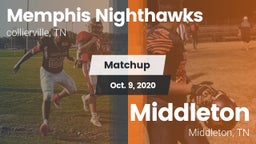 Matchup: Memphis Nighthawks vs. Middleton  2020