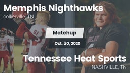 Matchup: Memphis Nighthawks vs. Tennessee Heat Sports 2020