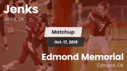 Matchup: Jenks  vs. Edmond Memorial  2019