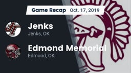Recap: Jenks  vs. Edmond Memorial  2019