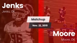 Matchup: Jenks  vs. Moore  2019