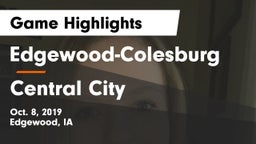 Edgewood-Colesburg  vs Central City  Game Highlights - Oct. 8, 2019
