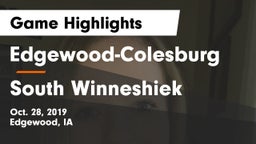 Edgewood-Colesburg  vs South Winneshiek Game Highlights - Oct. 28, 2019