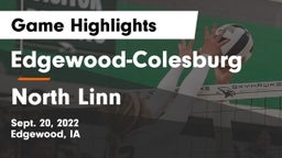 Edgewood-Colesburg  vs North Linn  Game Highlights - Sept. 20, 2022