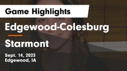 Edgewood-Colesburg  vs Starmont  Game Highlights - Sept. 14, 2023