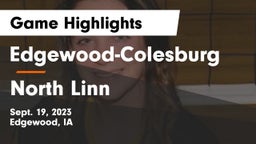 Edgewood-Colesburg  vs North Linn  Game Highlights - Sept. 19, 2023