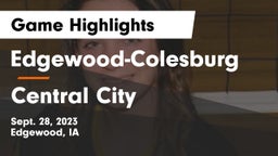 Edgewood-Colesburg  vs Central City  Game Highlights - Sept. 28, 2023