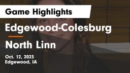 Edgewood-Colesburg  vs North Linn  Game Highlights - Oct. 12, 2023