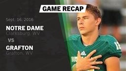Recap: Notre Dame  vs. Grafton  2016