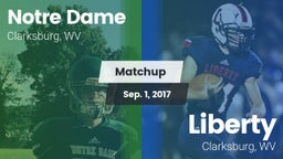 Matchup: Notre Dame High vs. Liberty  2017