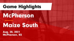 McPherson  vs Maize South  Game Highlights - Aug. 28, 2021