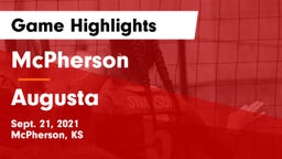 McPherson  vs Augusta  Game Highlights - Sept. 21, 2021