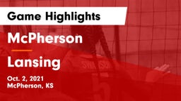 McPherson  vs Lansing  Game Highlights - Oct. 2, 2021