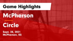 McPherson  vs Circle  Game Highlights - Sept. 28, 2021