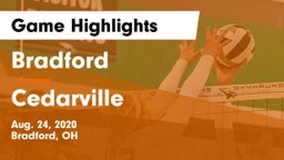 Bradford  vs Cedarville  Game Highlights - Aug. 24, 2020