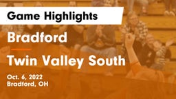 Bradford  vs Twin Valley South  Game Highlights - Oct. 6, 2022