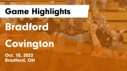 Bradford  vs Covington Game Highlights - Oct. 10, 2022