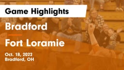 Bradford  vs Fort Loramie  Game Highlights - Oct. 18, 2022