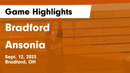 Bradford  vs Ansonia  Game Highlights - Sept. 12, 2023