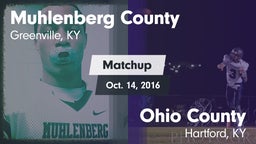 Matchup: Muhlenberg County vs. Ohio County  2016