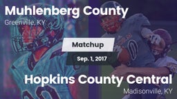 Matchup: Muhlenberg County vs. Hopkins County Central  2017