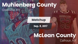 Matchup: Muhlenberg County vs. McLean County  2017