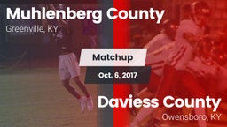Matchup: Muhlenberg County vs. Daviess County  2017