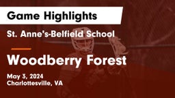 St. Anne's-Belfield School vs Woodberry Forest  Game Highlights - May 3, 2024