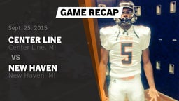 Recap: Center Line  vs. New Haven  2015