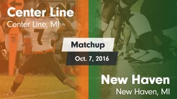 Matchup: Center Line High vs. New Haven  2016