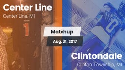 Matchup: Center Line High vs. Clintondale  2017