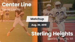Matchup: Center Line High vs. Sterling Heights  2018