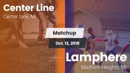 Matchup: Center Line High vs. Lamphere  2018