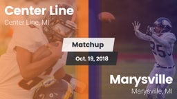 Matchup: Center Line High vs. Marysville  2018