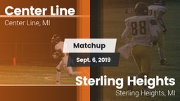 Matchup: Center Line High vs. Sterling Heights  2019