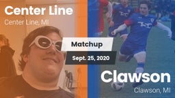 Matchup: Center Line High vs. Clawson  2020